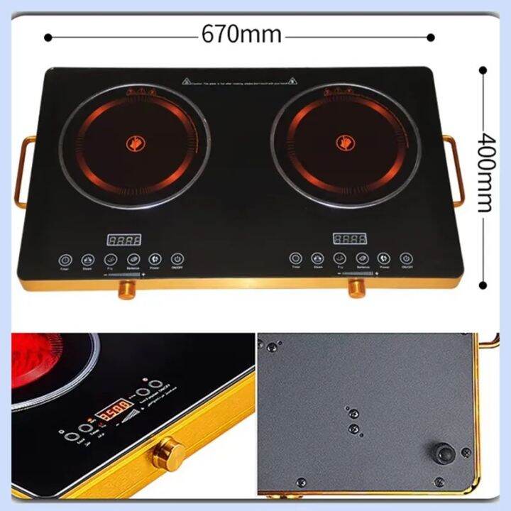 3500W Sensor Touch with Countertop Energy Efficient Induction Cooker Flameless Heating Induction