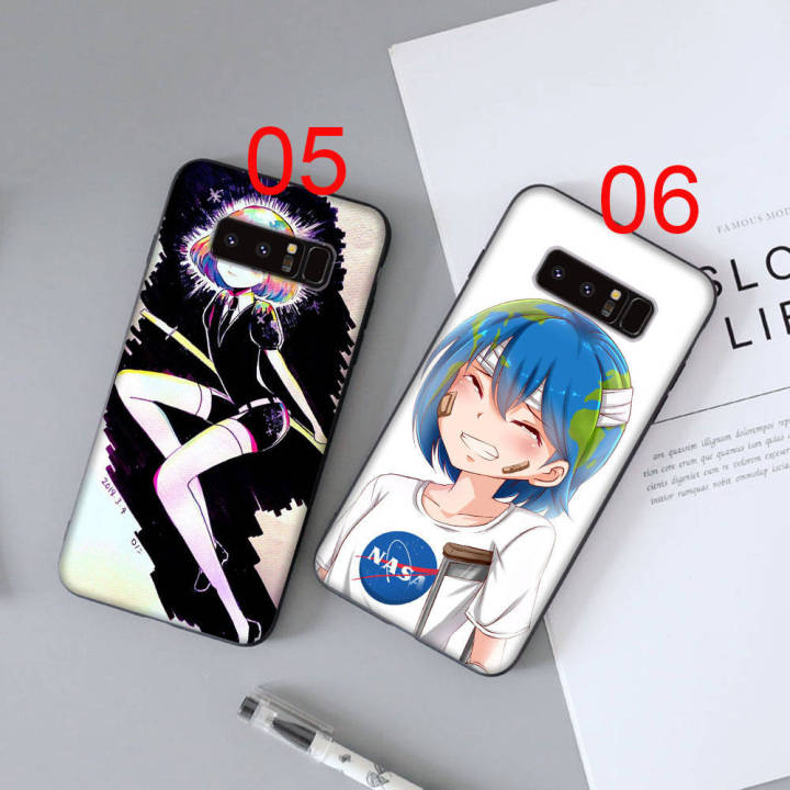 earth-chan-อ่อนนุ่ม-ซิลิโคน-เคสโทรศัพท์-หรับ-oppo-find-x3-a33-a93-a57-a77-a96-a95-a73-f9-a32-a94-a74-a91-a17-pro-lite-neo-black-ปก