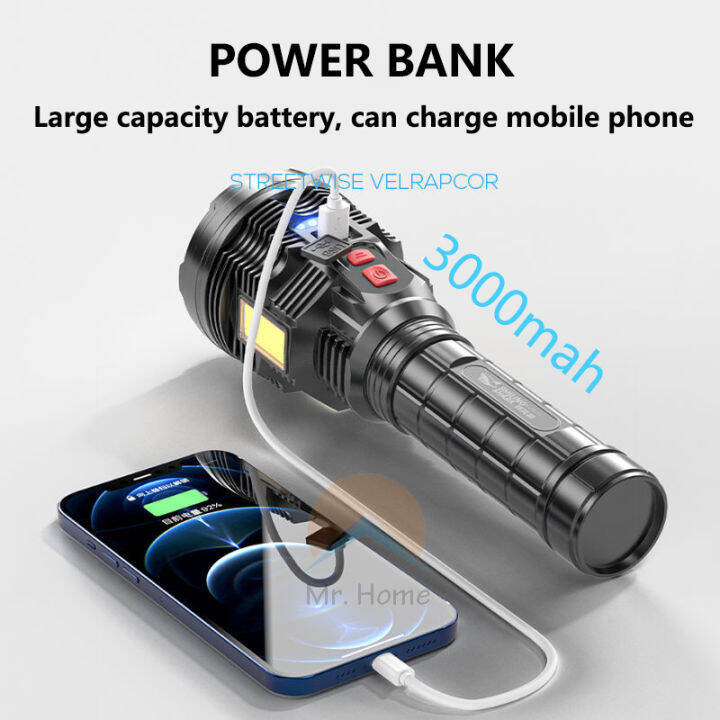 high-power-glare-flashlight-usb-rechargeable-super-bright-long-shot-torch-with-6-modes-for-outdoor-camping