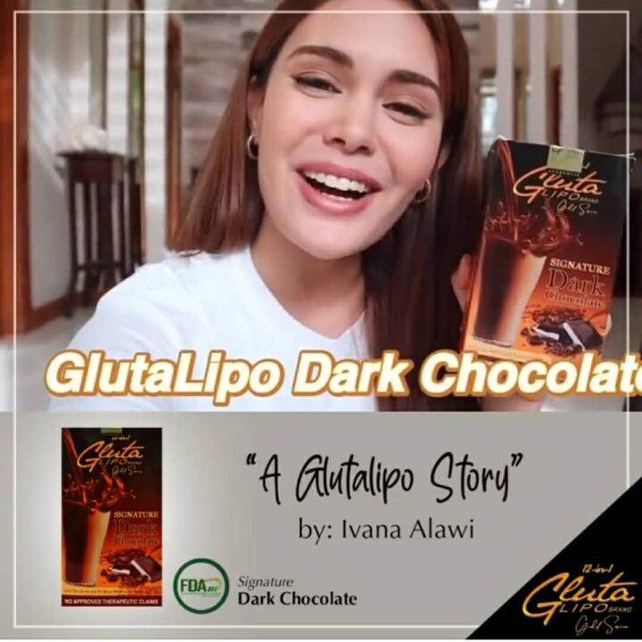 ORIGINAL Glutalipo (Choose Coffee, Juice, Dark Choco, Fiber Coffee