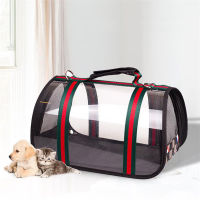 Cat Transparent Bag Puppy Carrier Backpack Foldable Breathable Travel Carry Bags Fashion Handbags Cat Backpack Carrier