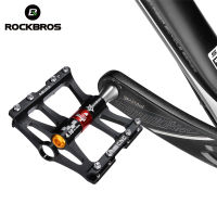 ROCKBROS MTB เหยียบ BMX เบาอลูมิเนียมอัลลอยด์เหยียบจักรยานแบน4แบริ่งเหยียบจักรยานอุปกรณ์จักรยาน