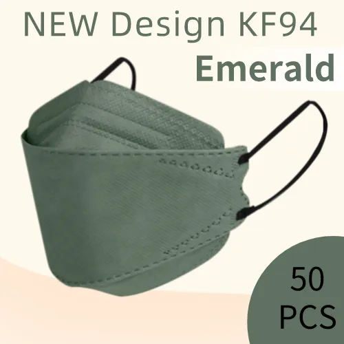 50Pcs Kf94 Mask Free Shipping Original FDA Approved Nonwoven