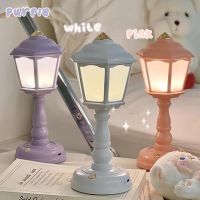 【CW】 Table Lamp Desk USB Charging Night Lights Dimmable Street Lamps Bedside Room