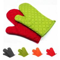 Home Kitchen Supplies Oven Microwave Silicone Gloves Baking Heat Resistant Heat Insulation Non slip Thick