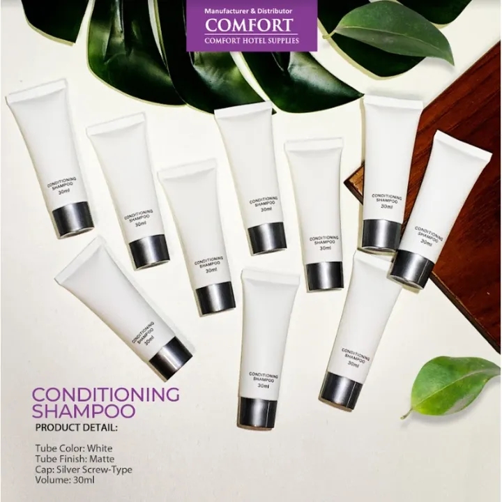 Comfort Hotel Supplies Shampoo with Conditioner Tube (10pcs) hotel
