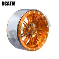 2pcs CNC Alloy 2.2inch Wheel Hub Rim Beadlock For 1/10 RC Crawler Car TRX4 RC4WD D90 D110 Axial Scx10 90046 CCO1 VS4-10 TRX6 G63