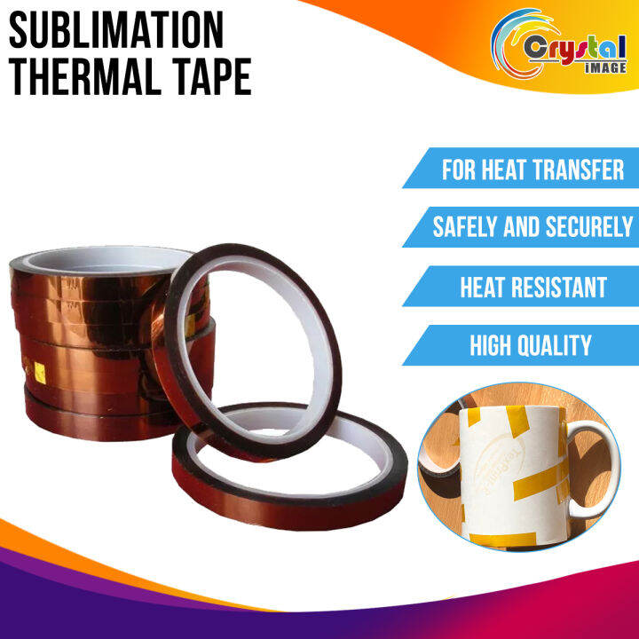Thermal Tape 6mm /Heat Transfer Tape /Heat Resistant Tape / Digital