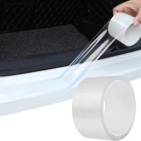 【CC】 Car Styling Mouldings Transparent Door Protector Stickers Anti Scratch Tape Sill Scuff Film Parts