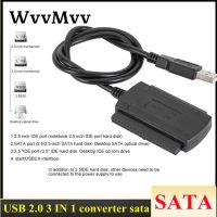 For ATA/ATAI LBA USB To IDE Cable USB 2.0 To IDE/SATA 2.5 3.5 Hard Drive Disk HDD Adapter Converter Cable Plug And Play