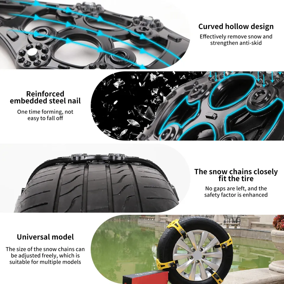 Snow straps for 2024 car tires