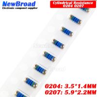 【DT】hot！ 50PCS SMD MELF Resistor 0204 0207 1R 1.5R 2R 10R 15R 47R 100R 330R 1K 4.7K 10K 100K 150K 220K 820K 1M Cylindrical Resistance