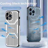 Luxury Active Cooling Case For Iphone 14 Plus 14 13 12 Pro Max With 3 Layer New Heat Dissipation Material Phone Cover 14 Pro Max