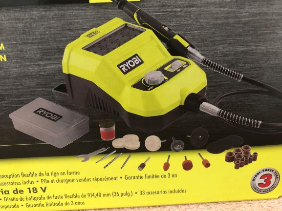 18-Volt One+ Cordless Rotary Tool with Accessories, Size: 36 in