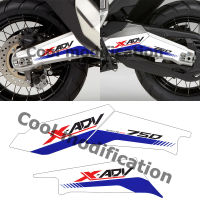 Motorcycle Leftright Swingarm Stickers Kit Case For Honda X-ADV X ADV 750 2017-2020 Year PVC Waterproof Scratch Resistant Decal