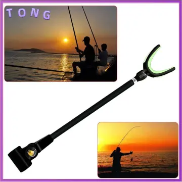Portable Fishing Pole Stand Telescopic Stretched Brackets Fishing