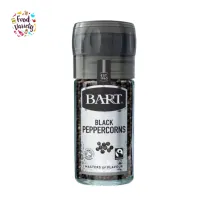 [สินค้าพร้อมจัดส่ง]⭐⭐Bart Black Peppercorns 40g บาร์ต พริกไทยดำ 40กรัม[สินค้าใหม่]จัดส่งฟรีมีบริการเก็บเงินปลายทาง⭐⭐