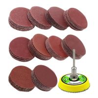 101pcs Set 2 inch Sanding Discs Pad Kit for Drill Grinder Rotary Tools with Backer Plate Includes 60-2000 Grit Sandpapers Cleaning Tools