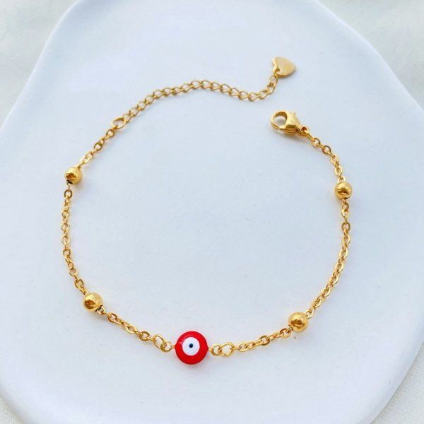 simple-design-turkish-evil-eye-charm-bracelet-for-women-boho-lucky-gold-color-copper-chain-adjustable-bracelet-summer-jewelry
