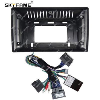 SKYFAME Car Frame Fascia Adapter Canbus Box Decoder Android Radio Dash Fitting Panel Kit For Opel Vectra 3 C