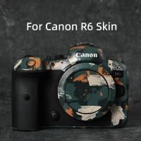 สติกเกอร์ติด Kamera Canon สำหรับ Canon EOS R R5 R6 RP R8 R10 R5C สติกเกอร์3M ป้องกันรอยขีดข่วนฟิล์มรูปลอกที่ครอบห่อ R62 2 R6ii