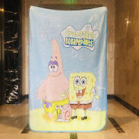 ปลาดาวแพททริก SpongeBob Coral ผ้าห่มขนแกะเด็ก Air-Condition ผ้าห่มการ์ตูน One-ผ้าห่ม Multi-รูปแบบผ้าห่มสำนักงาน Warm ชุดเครื่องนอนเด็กผ้าห่มอุ่นบ้านของขวัญ Unisex