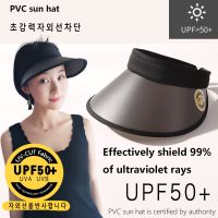 2021 NEW Women anti ultraviolet sun hatvisor wide brimmed hat beach hat adjustable UV protection female cap packable Sun hat