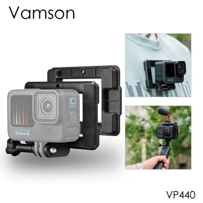 Magnetic Action Camera Mount for GoPro Hero 10 9 8 for Insta360/DJI Osmo Action Go pro Quick Release Bracket Accessories