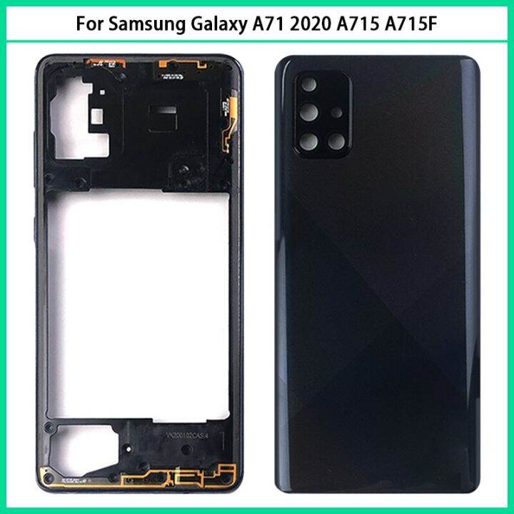 【WorthBuy】 For Samsung Galaxy A71 2020 A715 A715f Full Housing Case