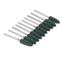 【CW】✎▥❁  DRELD 10Pcs 6mm Rubber Grinding Metal Buffing Polishing Mounted for Accessories 3mm Shank