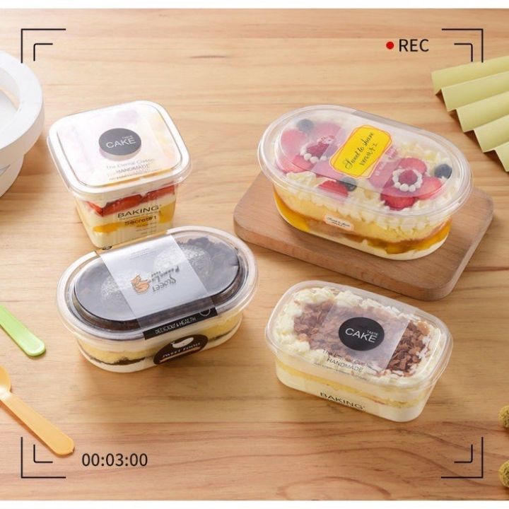 กล่องใส่เค้ก-กล่องใส่ขนมเกาหลี-กล่องมูสเค้ก-กล่องแซนด์วิช-ทรงผืนผ้า-xy092-แพ็ค-50ชุด