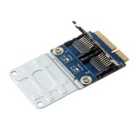 Lamberts 2 HDD for Laptop Micro- SDHC SDXC to PCIe Memory Card Reader MPCIe Mini-Sdcards Pci-E