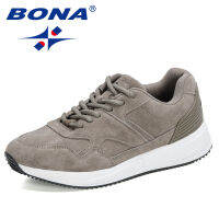 BONA 2021 New Designers Suede Casual Sneakers Men Luxury nd Popular Footwear Man Comfortable Trendy Shoes Zapatillas Hombre