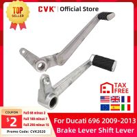 CVK รถจักรยานยนต์กะที่เหยียบคันเบรคคันเกียร์สำหรับ Ducati 696 796 795 M1100 2009-2013.