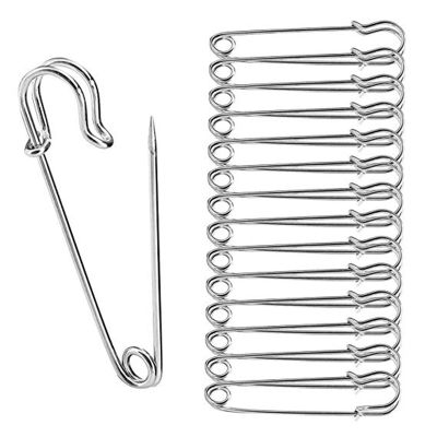 30Pcs 50mm Safety Pins Sewing Tools Accessory Needles Large Pin Small Brooch Apparel Accessories