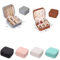 【hot】✠☋  2022 Jewelry Organizer Display Boxes Leather Storage Jewelers Joyero