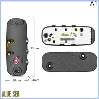 Bluesea กุญแจล็อกเกอร์ตู้ตู้มีตัวล็อกรักษาความปลอดภัยแบบถาวรสำหรับ TSA 3หลักการรวมรหัสผ่านกระเป๋าเดินทางอุปกรณ์เสริมกระเป๋าเดินทาง