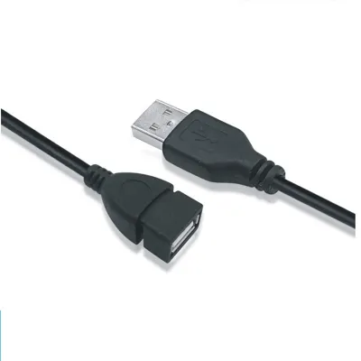 Kabel Ekstensi Kabel USB 2.0 0.6M/1M/1.5M Kabel Transmisi Data Berkabel Kabel Ekstensi Data Proyektor Layar Ultra-kecepatan