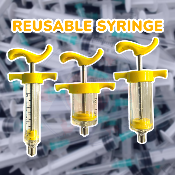 Reusable Syringe Animal Syringe Picagari Haiwan Nylon Syringe
