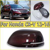 สำหรับ Honda CRV CR-V 2012 2013 2014 2015 2016อุปกรณ์เสริมรถยนต์ฝากระจกมองหลังหอยเชลล์ทาสีบ้านครอบกระจกปีก