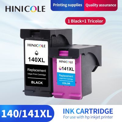 HINICOLE 140XL 141XL Ink Cartridge Replacement For HP 140 141 For HP Photosmart C4283 C4583 C4483 C5283 D5363 Printer