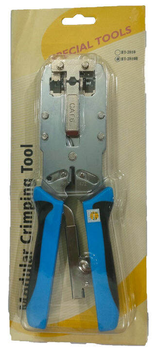 Crimping Tool Cat 6 - Cat6 HT 2810R - Tang Crimping Tool Cat 6 | Lazada ...