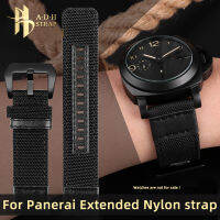 ✅โปรโมชั่น✅สายไนลอนขยายปรับ PAM441 Panerai/111/382สายนาฬิกาผ้าแคนวาสอุปกรณ์เสริมนาฬิกาสำหรับผู้ชายกันน้ำ20มม. 22มม. 24มม.