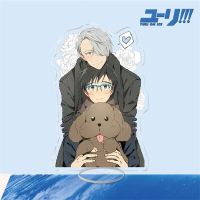 New BL Anime Yuri!!! On Ice Acrylic Stand Figure Model Plate Decoration Victor Nikiforov Katsuki Yuuri Desk Collectible for Fans