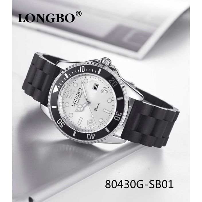 นาฬิกาข้อมือ-longbo-แท้-กันน้ำได้100-เข็มมีพลายน้ำ-นาฬิกาผู้ชาย-นาฬิกาผู้หญิง-นาฬิกากันน้ำ-นาฬิกาควอตซ์-นาฬิกาแฟชั่น-80430p