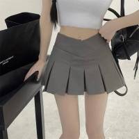 (8389)skirts Y2K กระโปรงพลีส  ผ้าอย่างดี มีซับใน ใส่สบาย