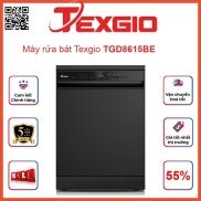 Máy Rửa Bát Texgio 15 Bộ Tgd8615Be Tự Động Hé Cửa Rửa Sạch Sấy Khô Phù Hợp