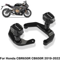 สำหรับรถจักรยานยนต์ฮอนด้า CBR650R CB650R CBR650 R CB 650R 2019-2022ล้มกรอบป้องกันเลื่อนการ์ดแฟริ่งป้องกันแผ่นกันกระแทก