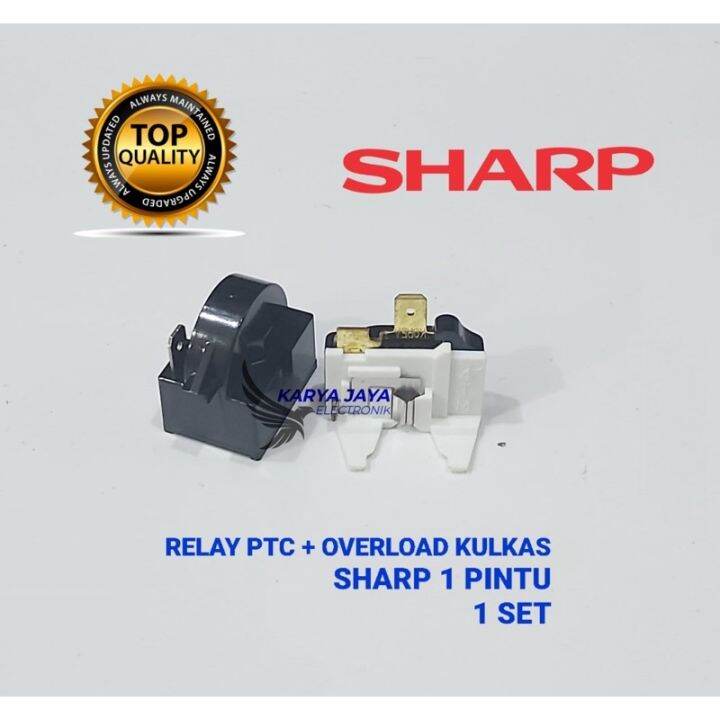 Relay Ptc Overload Kulkas Sharp 1 pintu Lazada Indonesia
