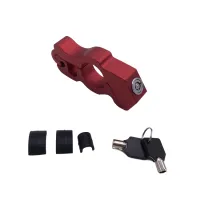 ล็อคความปลอดภัยรถจักรยานยนต์ Handlebar Grip Street Security It Scooter Atv Dirt Bikes Auto